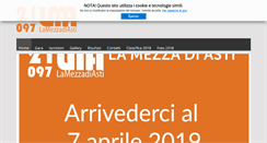 Desktop Screenshot of lamezzadiasti.com